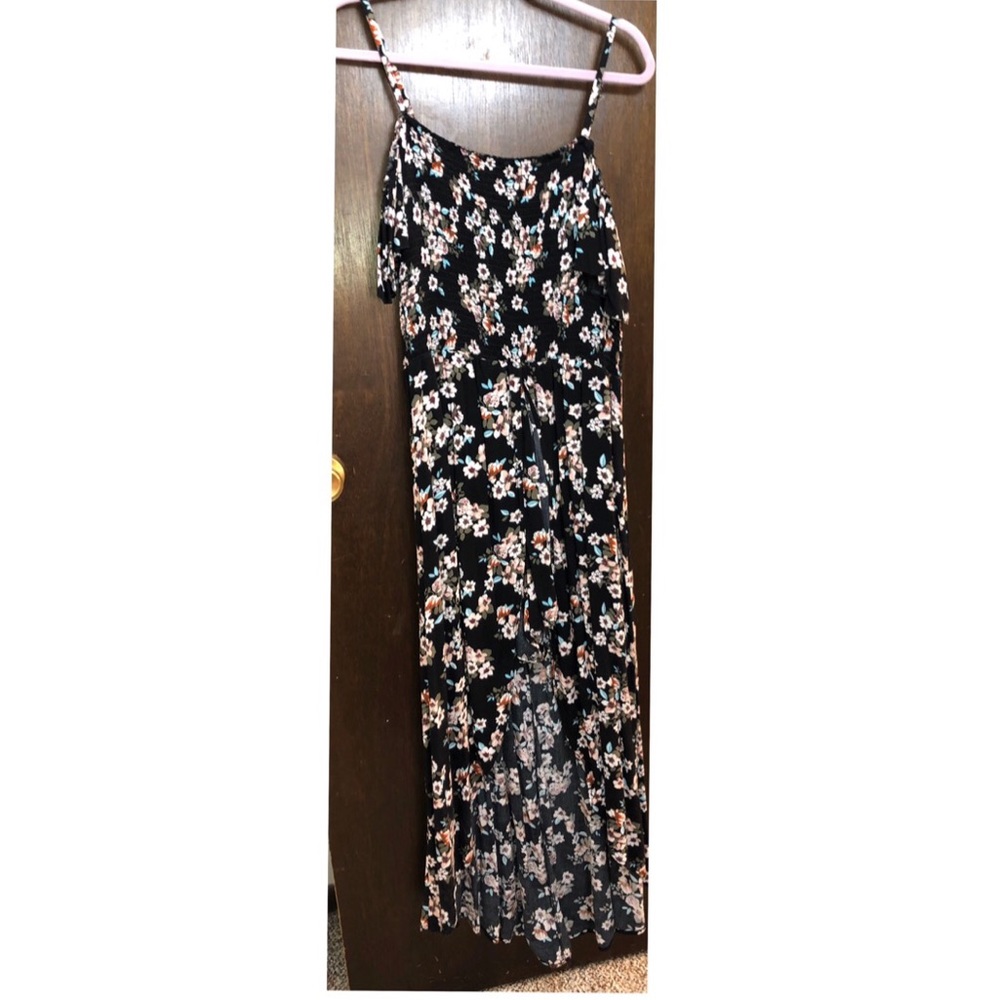 Black Floral Dress | XXXL